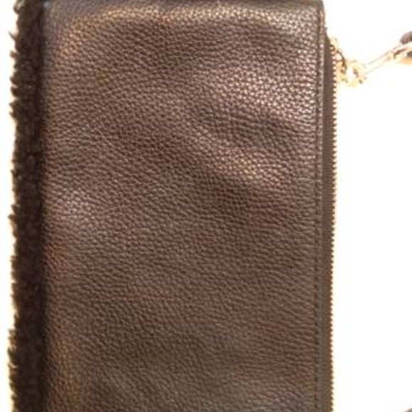 Small Black Coach Wristlet - Picture 3 of 6